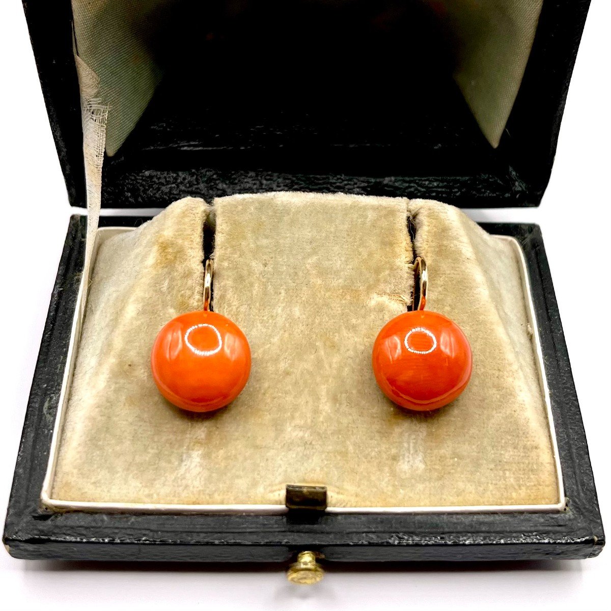 4948. Boucles d'Oreilles Corail-photo-6