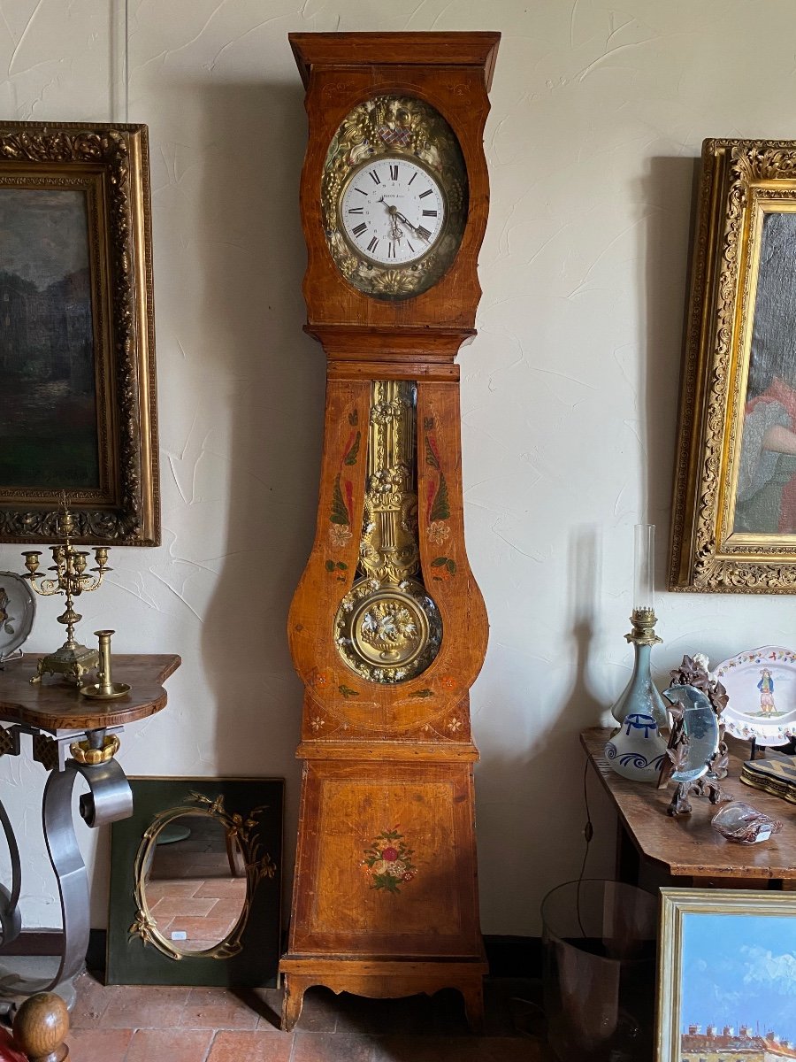 Late 19th Century Comtoise Clock-photo-2