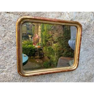 Miroir Louis-philippe 30 X 25 Cm