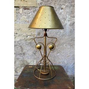 Vintage Corset Lamp 