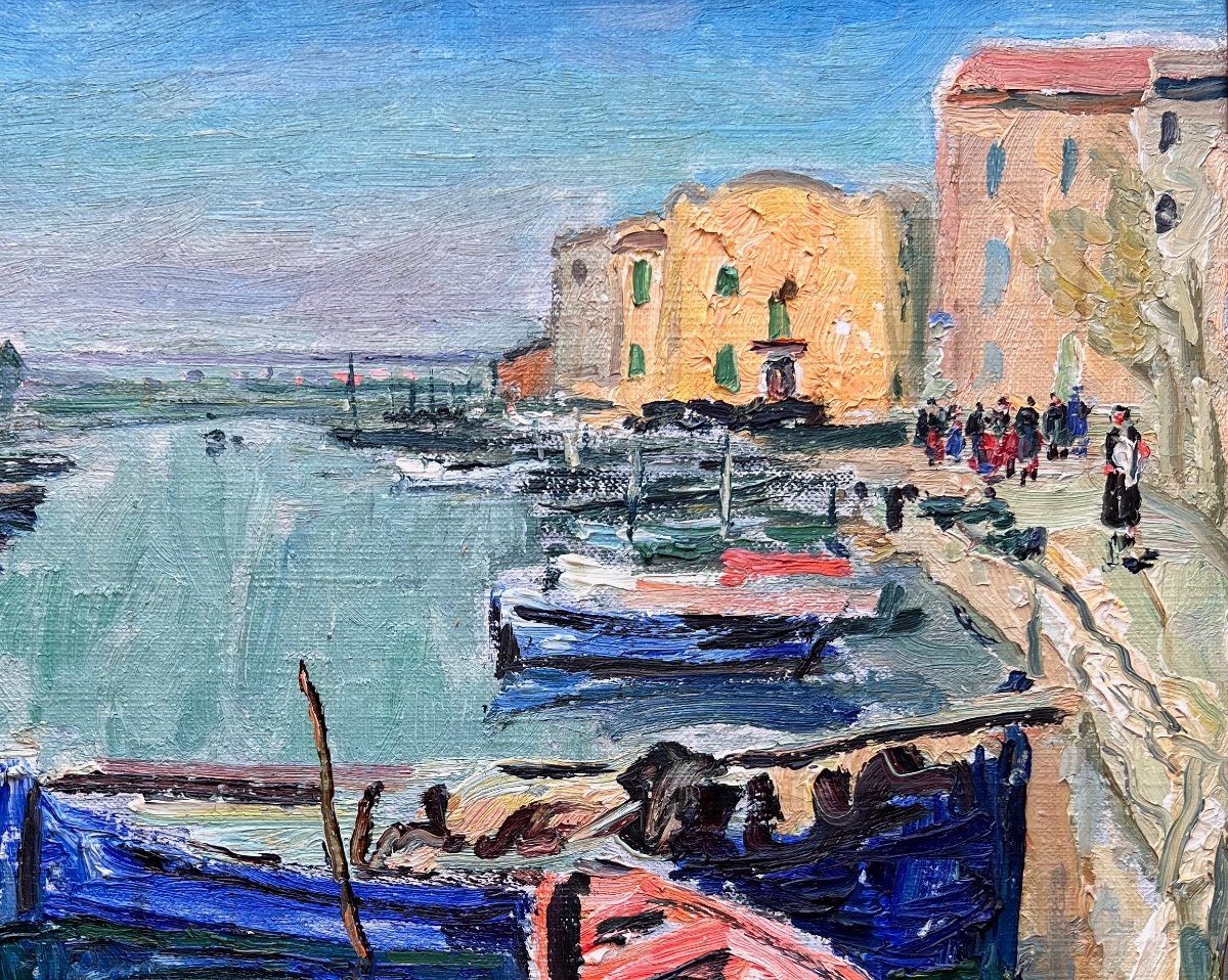 René Seyssaud (1867-1952) Marseille Avignon Provence Martigues Fauve-photo-3