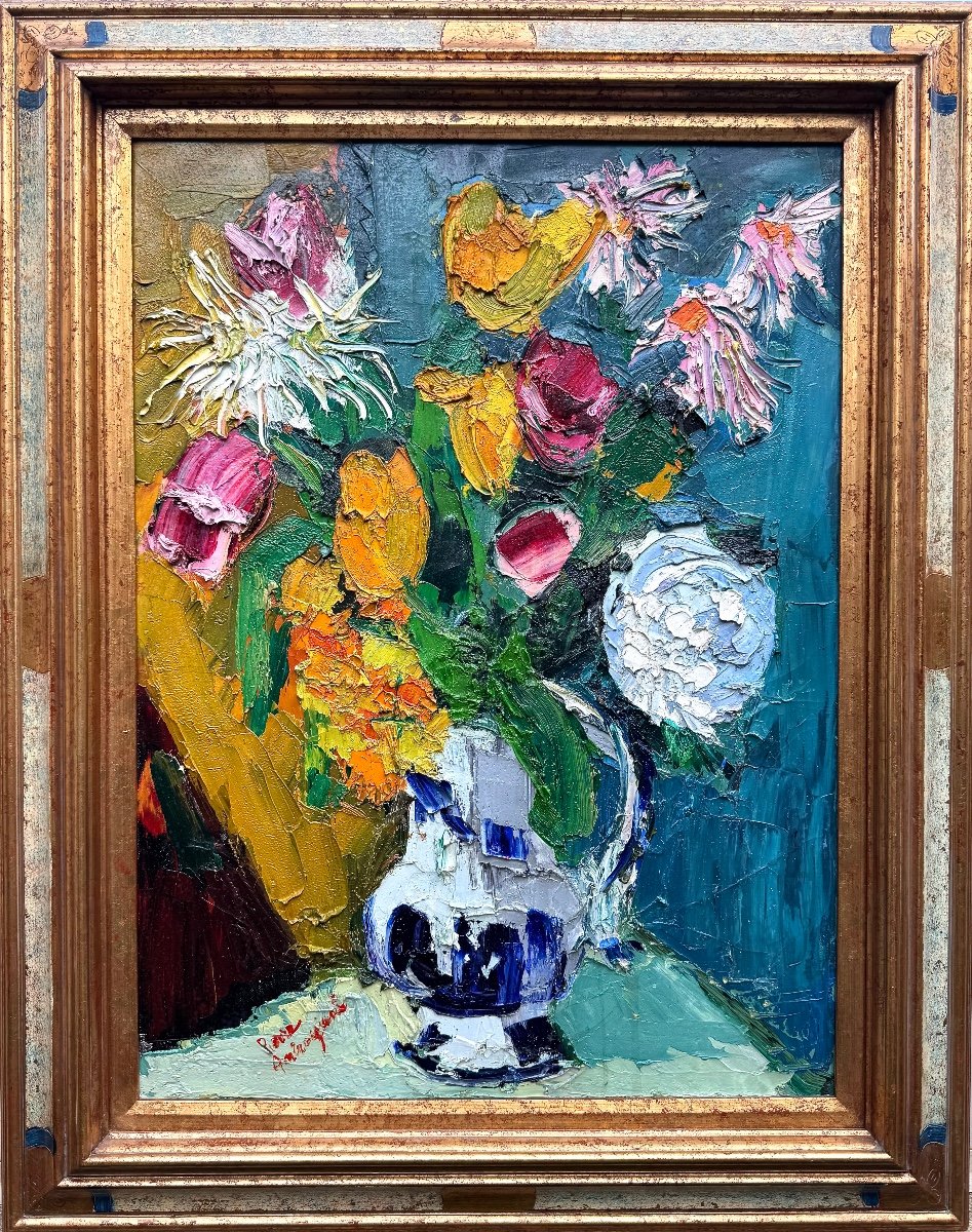 Pierre Ambrogiani (1907-1985) Corsica Ajaccio Allauch Marseille Provence Still Life-photo-2