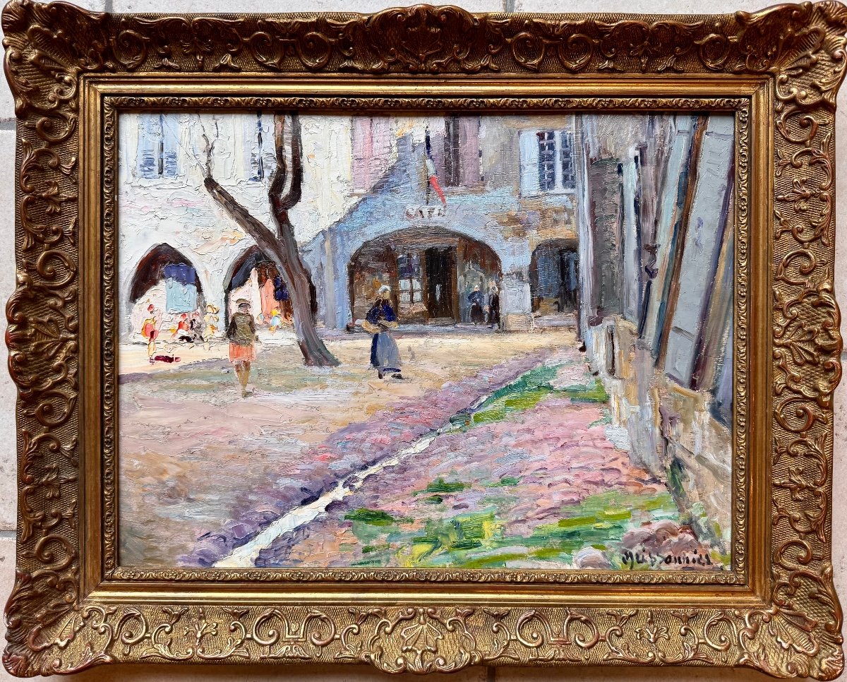 Joseph Meissonnier (1864-1943) Provence Avignon Place Meissonnier Villeneuve Groupe Des Treize-photo-2