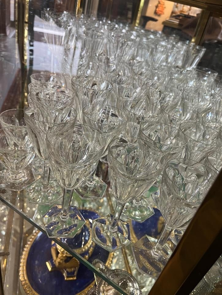 Service De Verres Baccarat Modèle Compiègne 