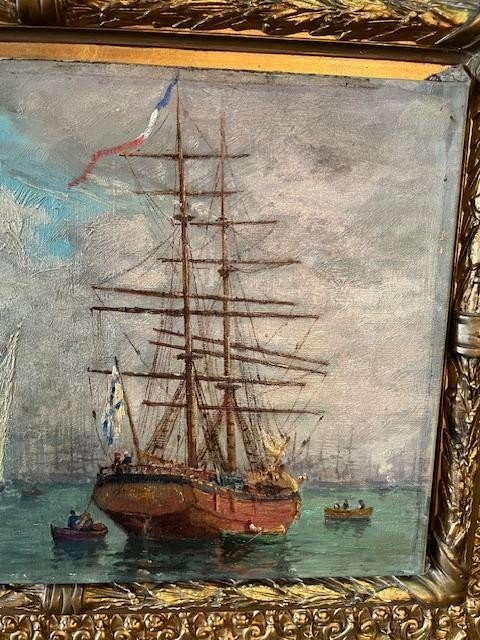 Peinture sur Toile Marine de Marseille de  Pierre Berriat -photo-2