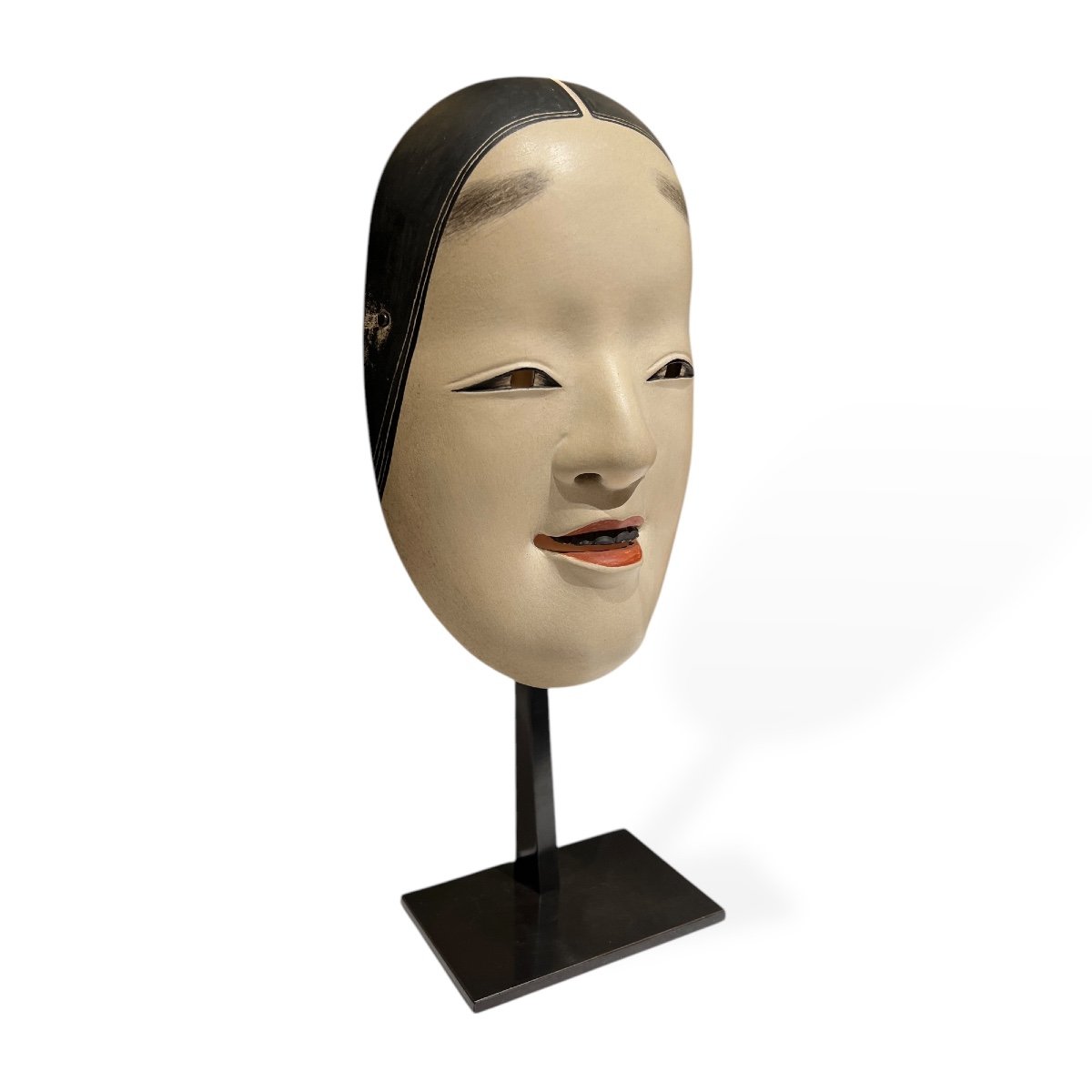 Japanese Noh Theater Mask Depicting Ko-omote, Japan, 19th Century.