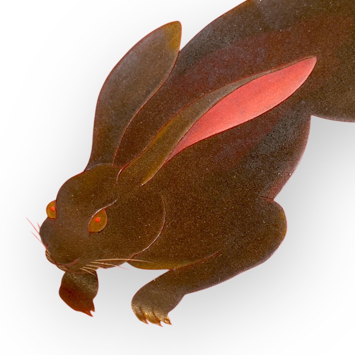 Lacquer Plate, The Rabbit - Japan, Kakutaro Yamazaki (1899-1984)-photo-8