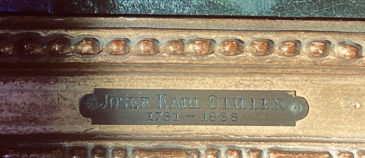 Joseph Karl Stieler (mainz 1781 -munich 1858) Attributed To-photo-3