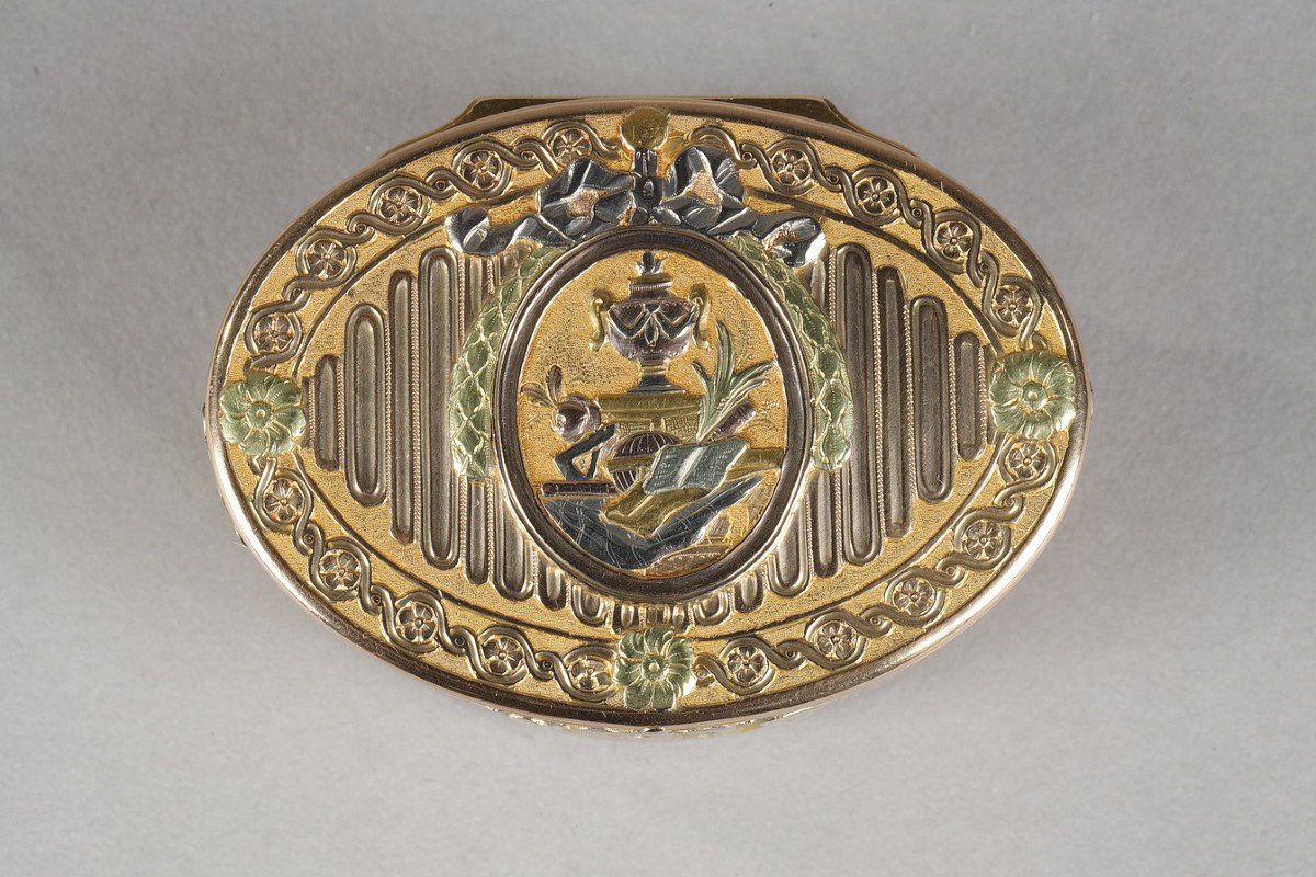 An 18th Century Gold Snuff Box By Francois Chazcroy-photo-4