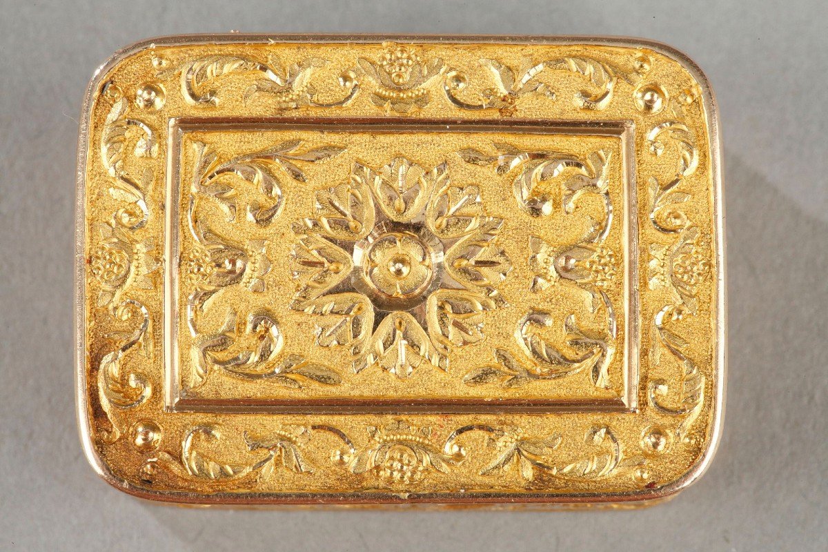 Gold Vinaigrette Circa 1810-photo-2