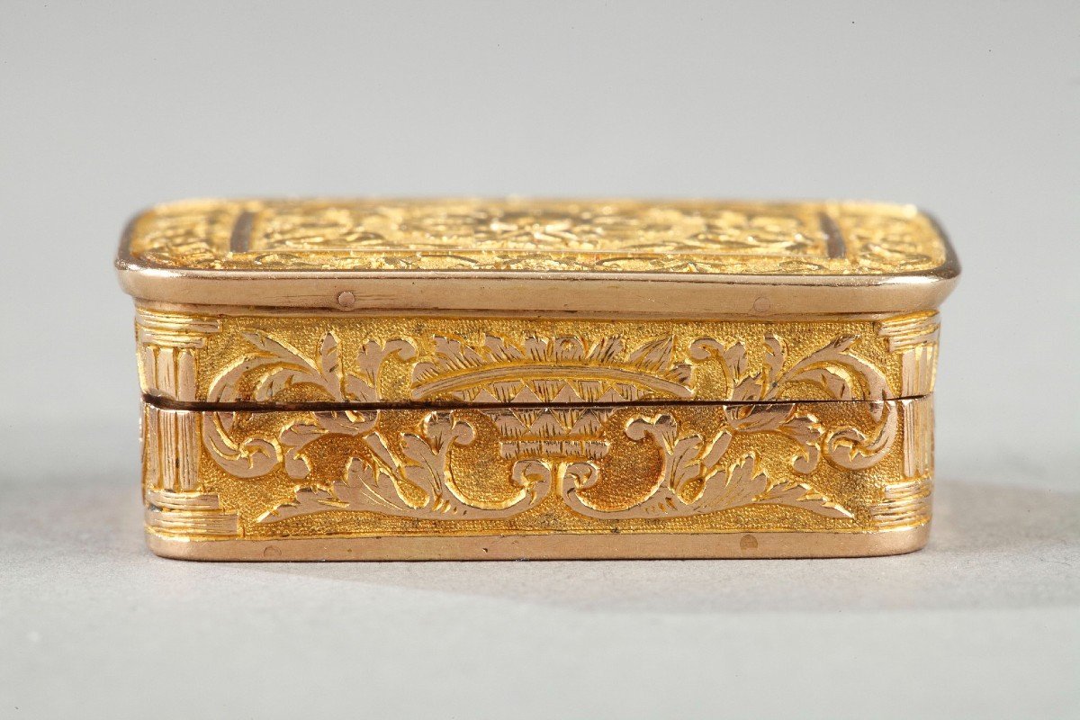 Gold Vinaigrette Circa 1810-photo-3