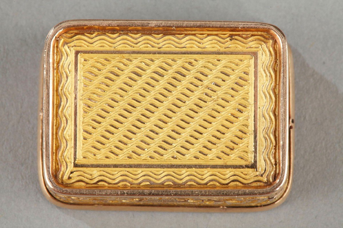 Gold Vinaigrette Circa 1810-photo-6