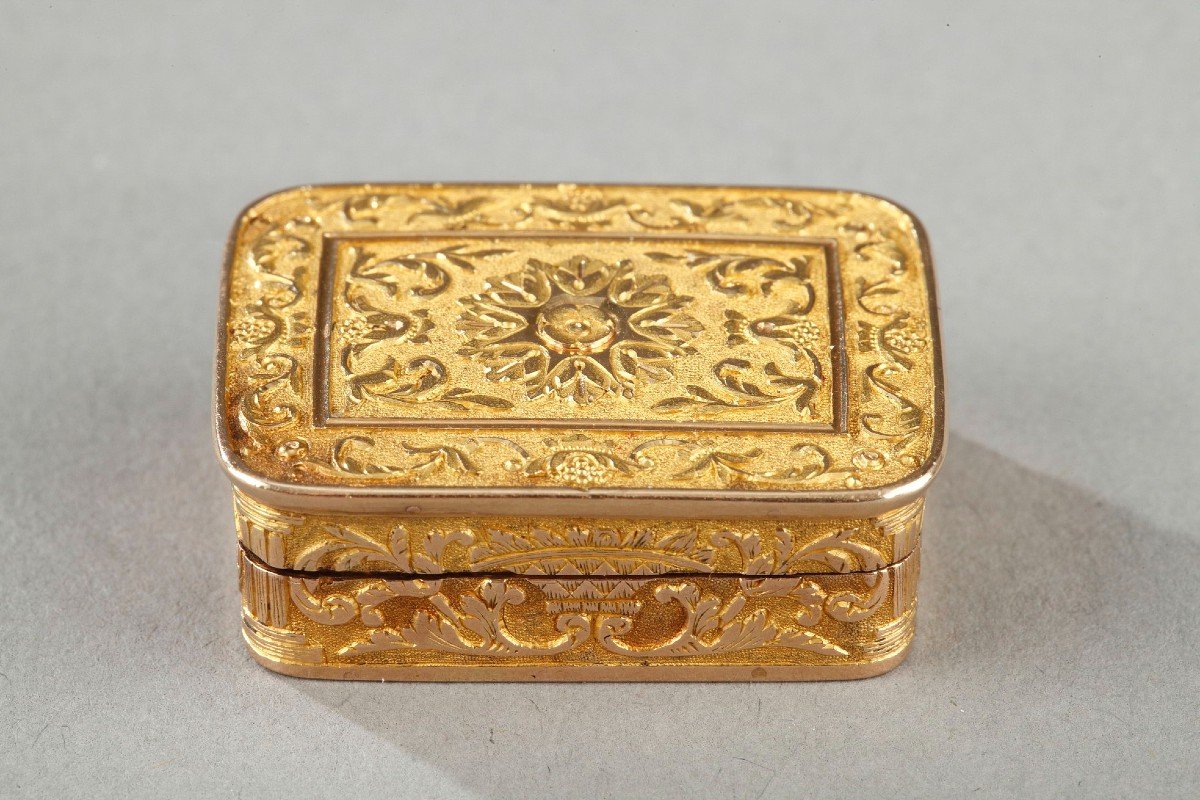 Gold Vinaigrette Circa 1810