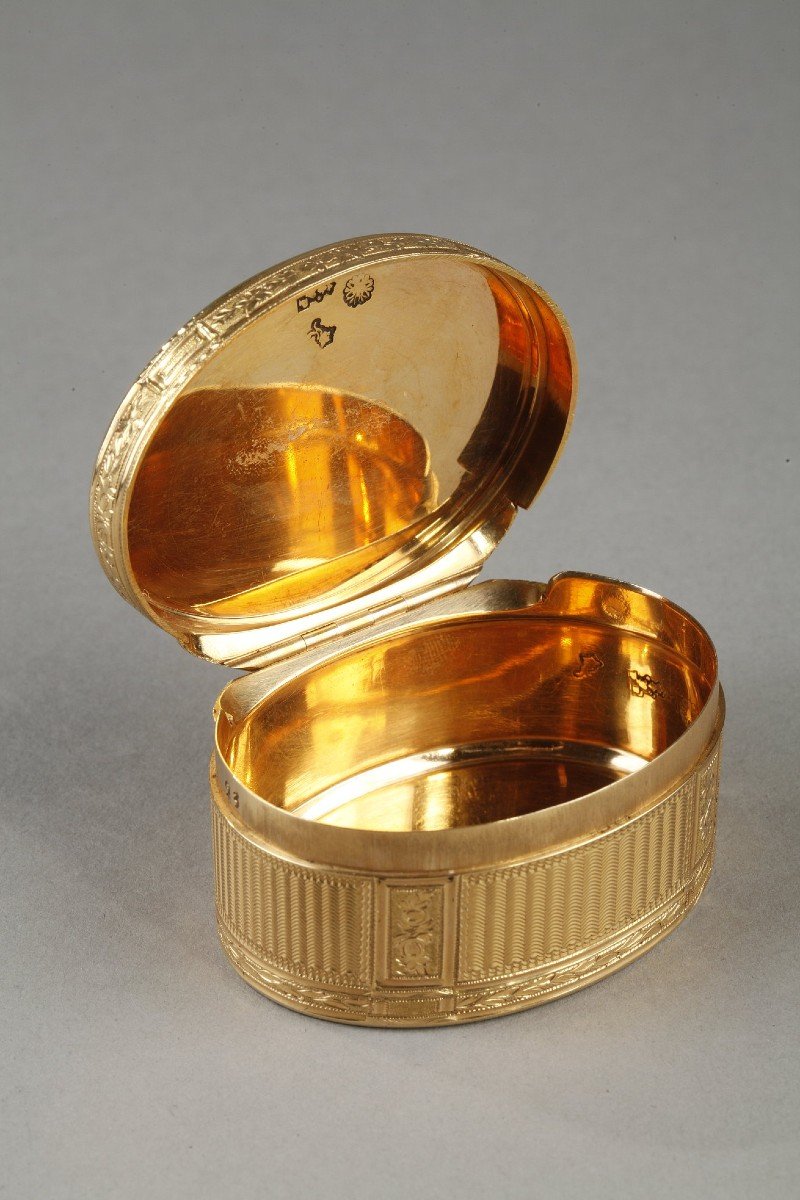 18th Century Gold Snuff Box By Pierre Pleyards -photo-6