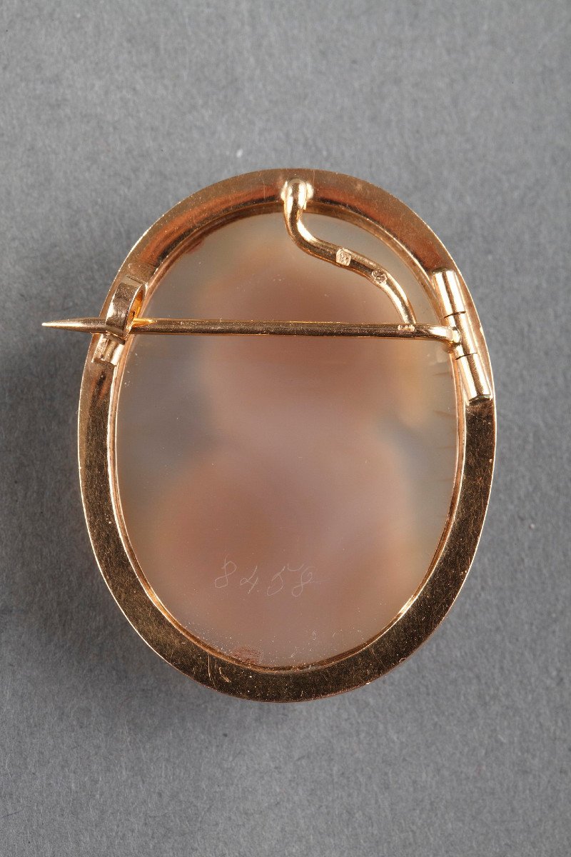 A 19th Century Cameo Brooch. -photo-7