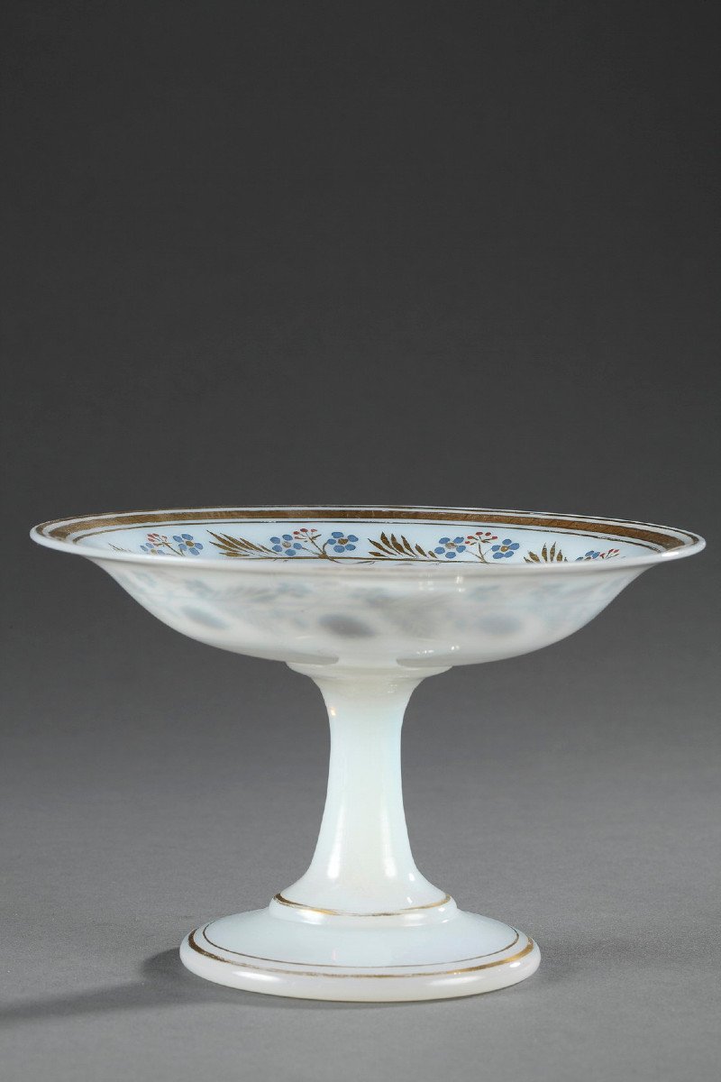 Charles X Opaline Cup Decorated By Jean-baptiste Desvignes. -photo-2