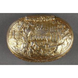 Rare Silver-gilt Snuffbox, Early 18th Century