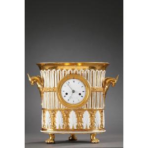 Early 19th Century Porcelaine Clock. Paris 