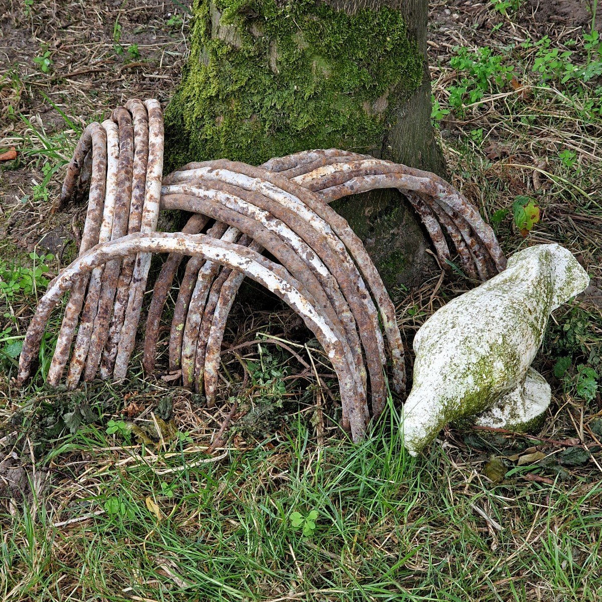 17 Arches De Jardin En Fonte Faux Bois