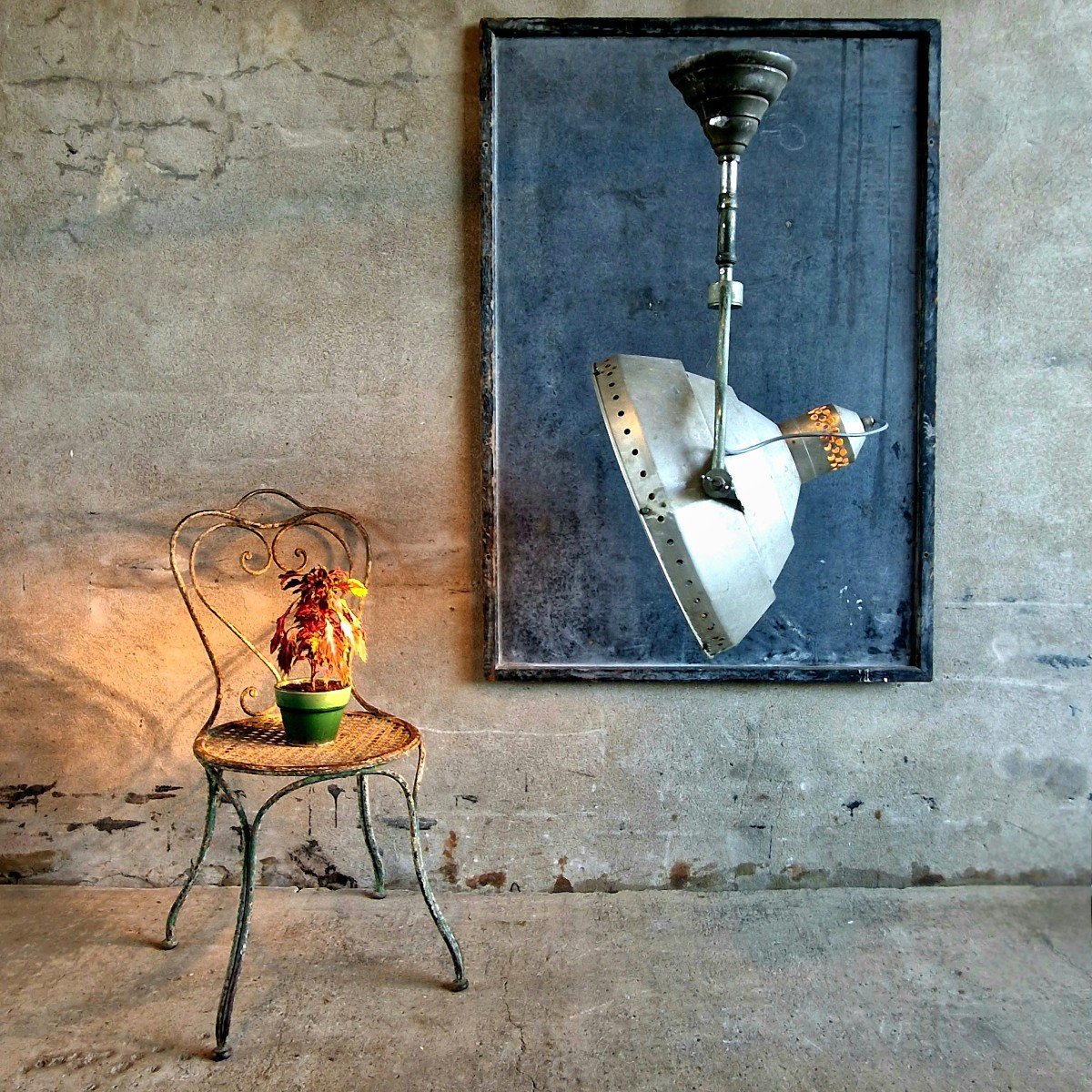 Grande Lampe à Miroir-photo-7