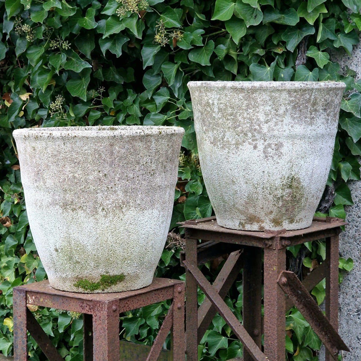 Pair Of Large Planters-photo-2