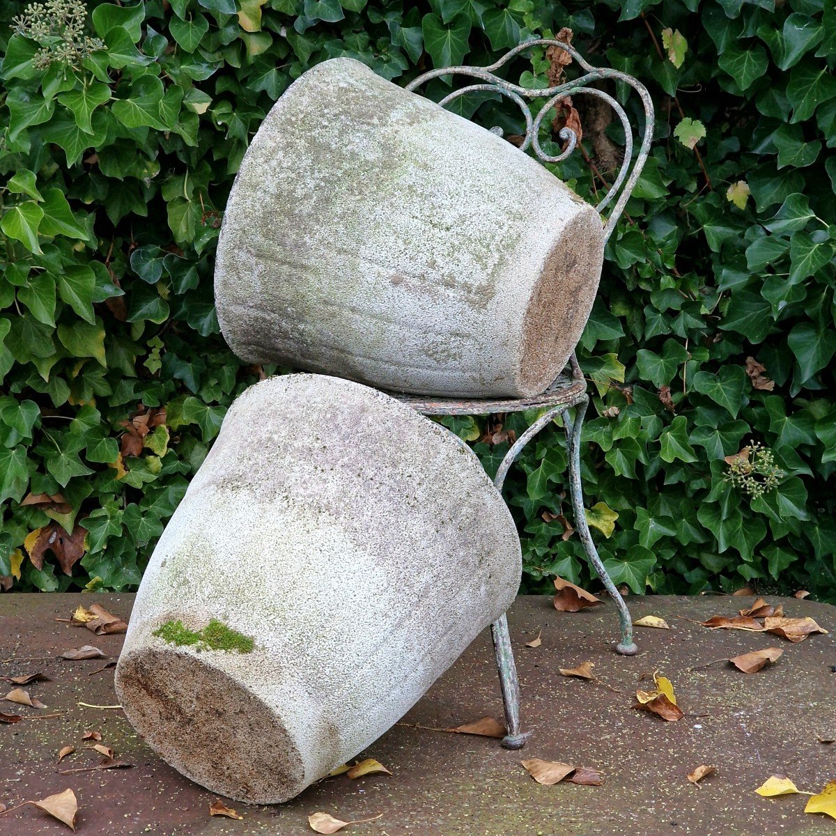 Pair Of Large Planters-photo-6