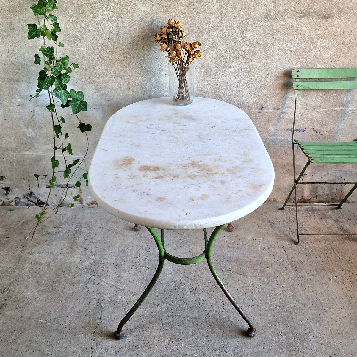 Table De Jardin En Marbre-photo-4