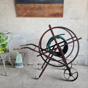 Antique Garden Hose Reel