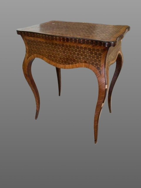 Marquetry Table-photo-2