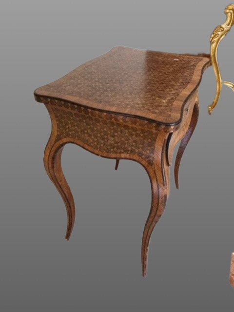 Marquetry Table-photo-2