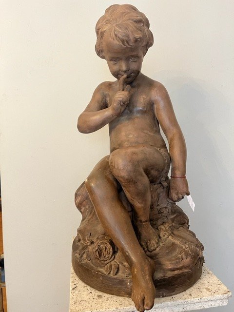 Terracotta Sculpture Child-photo-1