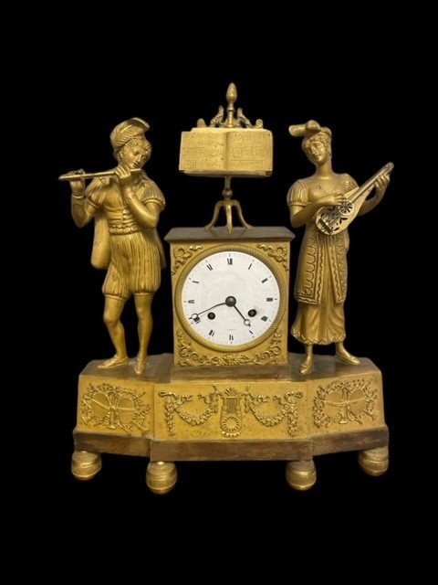 Gilt  Bronze Clock-photo-4