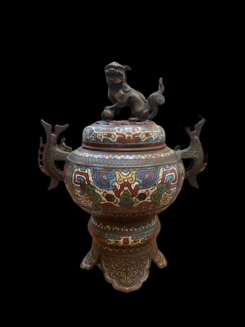 Brule-parfum In Oriental Enamel-photo-2