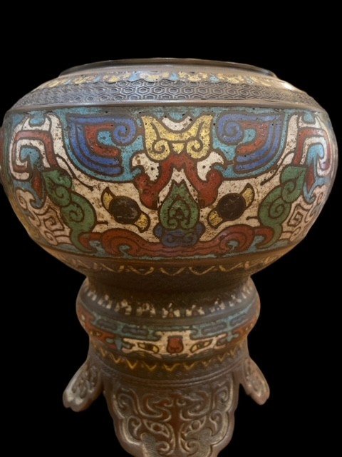 Brule-parfum In Oriental Enamel-photo-6