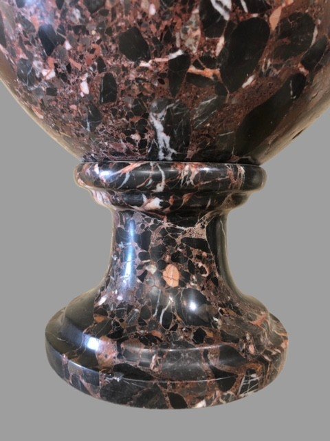 Pair Marble Vases -photo-1