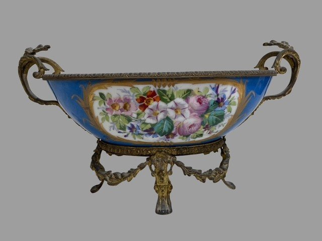 Decorated Porcelain Garniture-photo-6