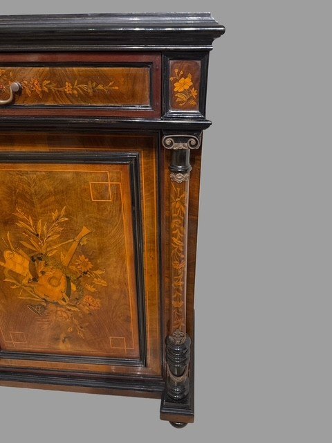 Pair Of Inlaid Sideboards-photo-2