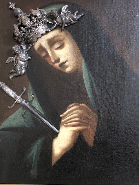 PEINTURE "MARIA ADDOLORATA"-photo-5