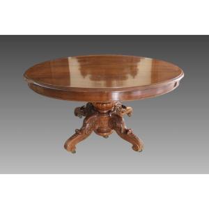 Extendable Oval Table