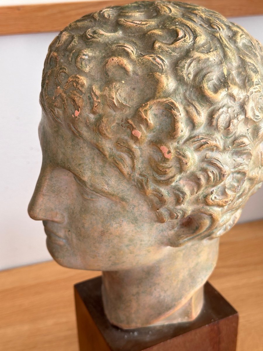 Athlete's Head - In The Taste Of The Antique - Terracotta-photo-2