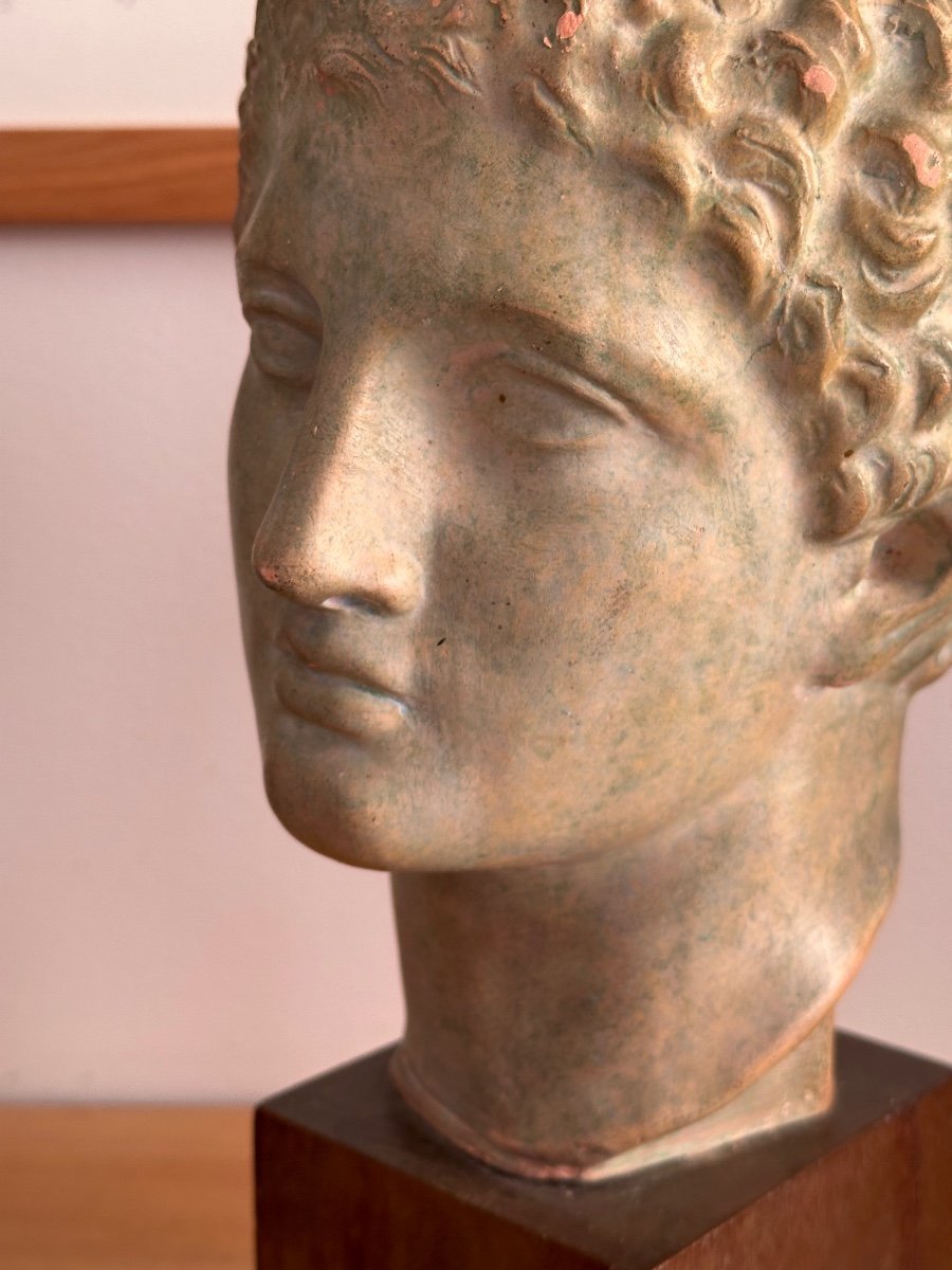 Athlete's Head - In The Taste Of The Antique - Terracotta-photo-3