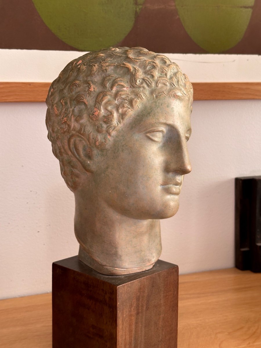 Athlete's Head - In The Taste Of The Antique - Terracotta-photo-4