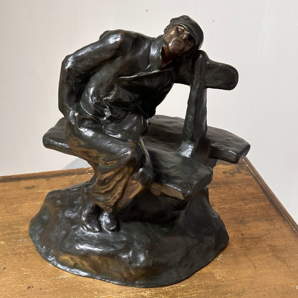 Un Mendiant - Maurice Maignan - Bronze 