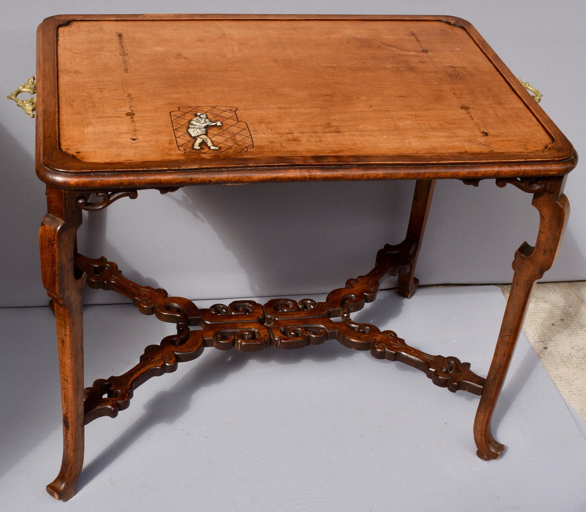 Tea Table Attributed To Gabriel Viardot-photo-3