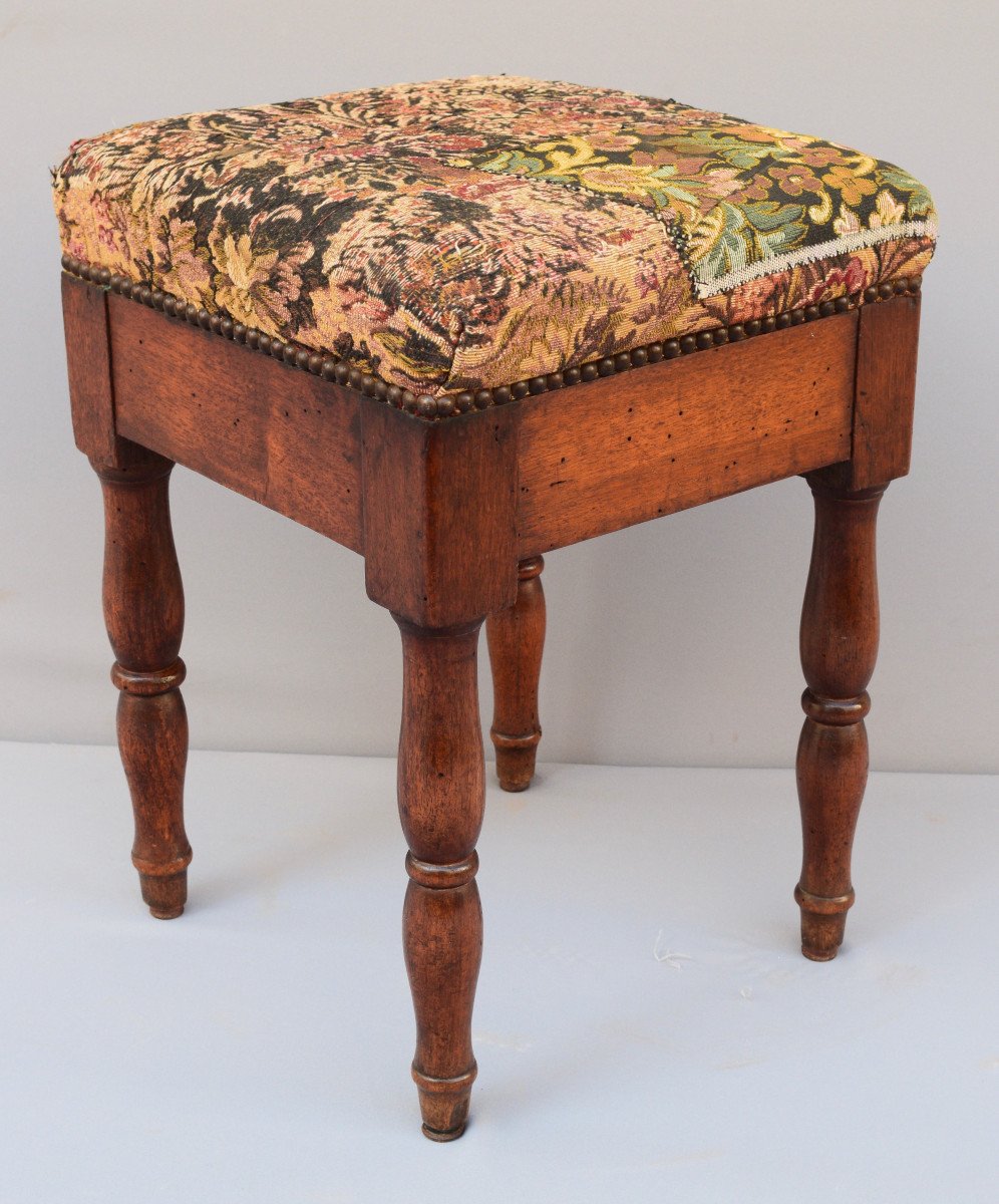 Tabouret d'Epoque Restauration A Pied Jacob