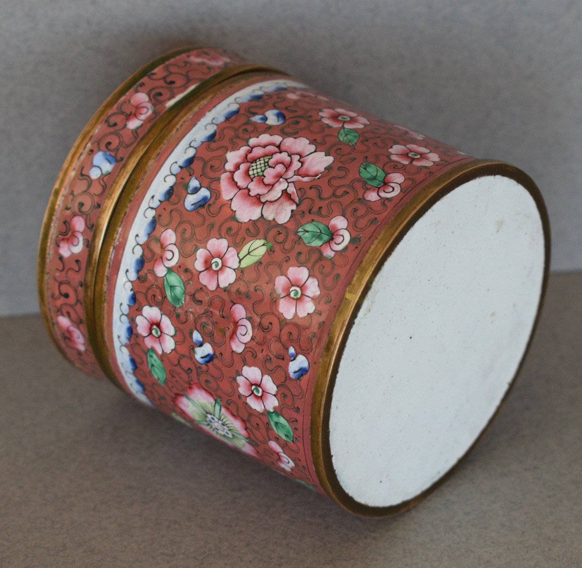 Round Box In Beijing Enamels-photo-4