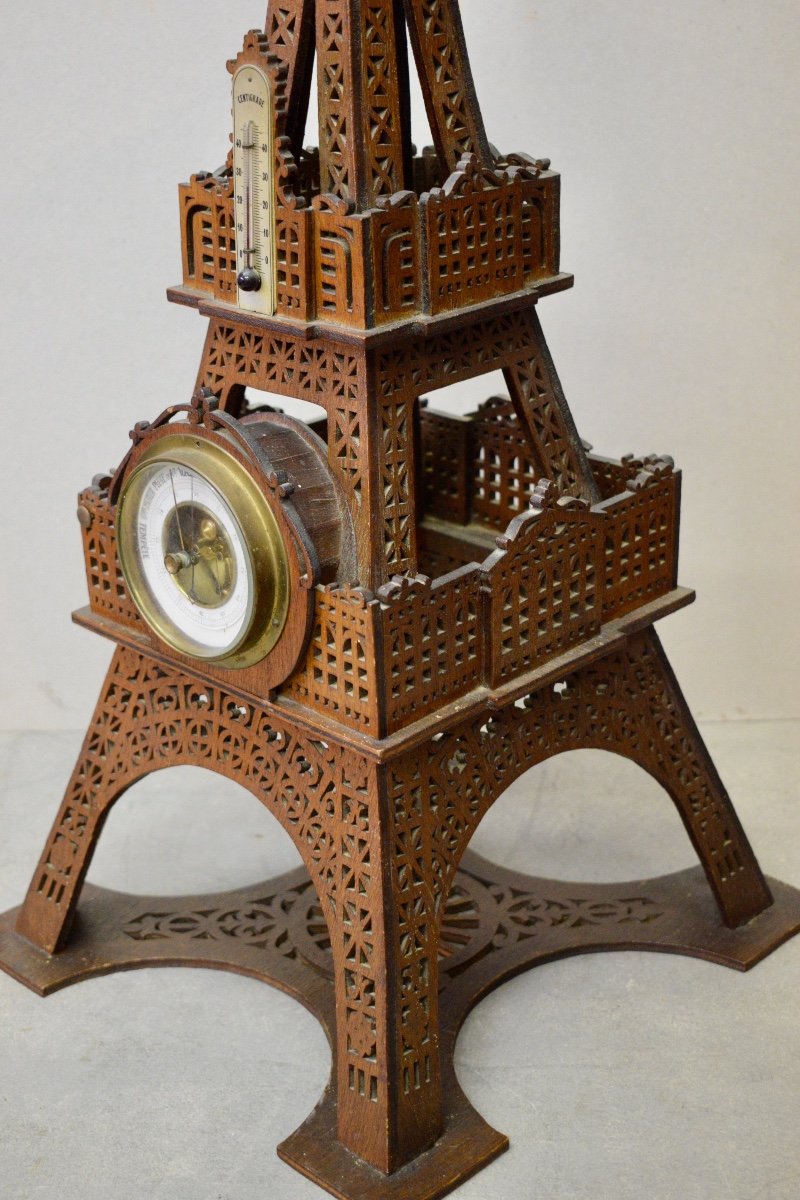 Tour Eiffel Sculpture En Bois-photo-3