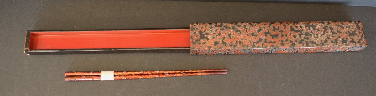 Lacquered Chopstick Case-photo-2