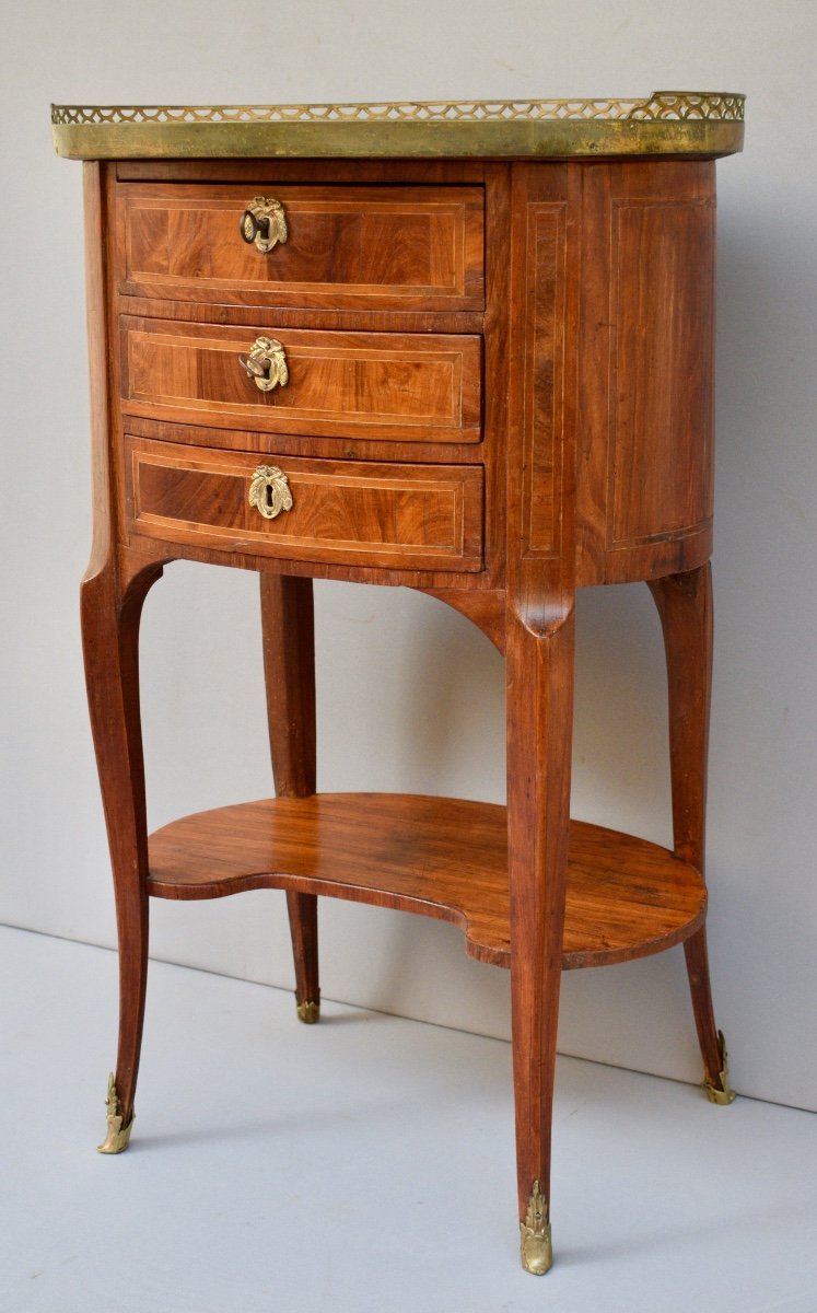 Living Room Table Called Chiffoniere Table Transition Period 18th Century-photo-3