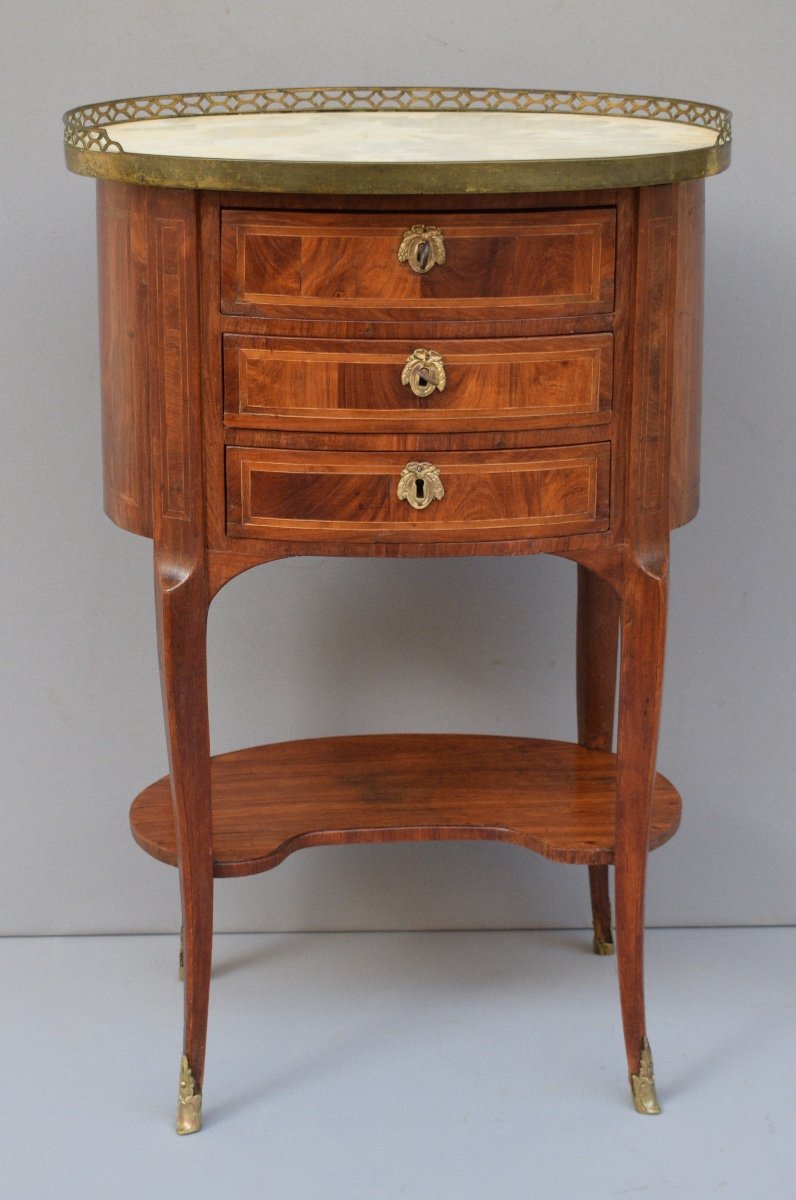 Living Room Table Called Chiffoniere Table Transition Period 18th Century-photo-1